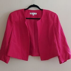 Nipon Boutique pink crop jacket sz. 16W